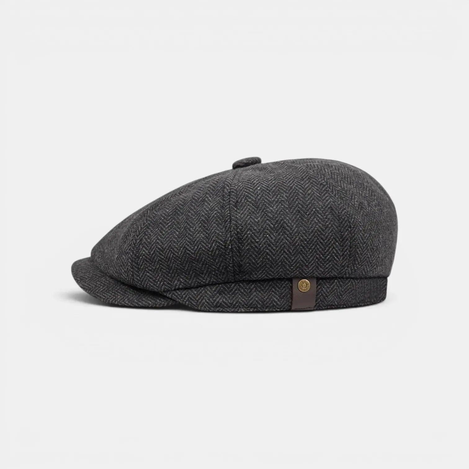 Casquette Gavroche Tweed Homme Rétro Herringbone La Boutique du Chapeau