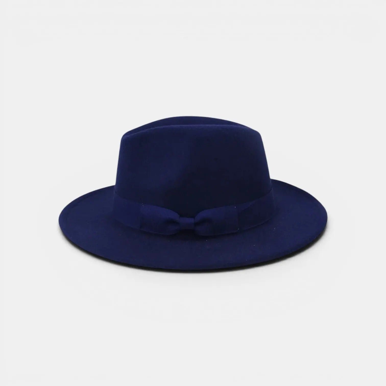 Chapeau Fedora Feutre Bord Large Ruban Noué La Boutique du Chapeau