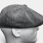 Casquette Gavroche Tweed Herringbone Homme La Boutique du Chapeau