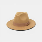 Chapeau Fedora Feutre Bord Large Ruban Noué La Boutique du Chapeau