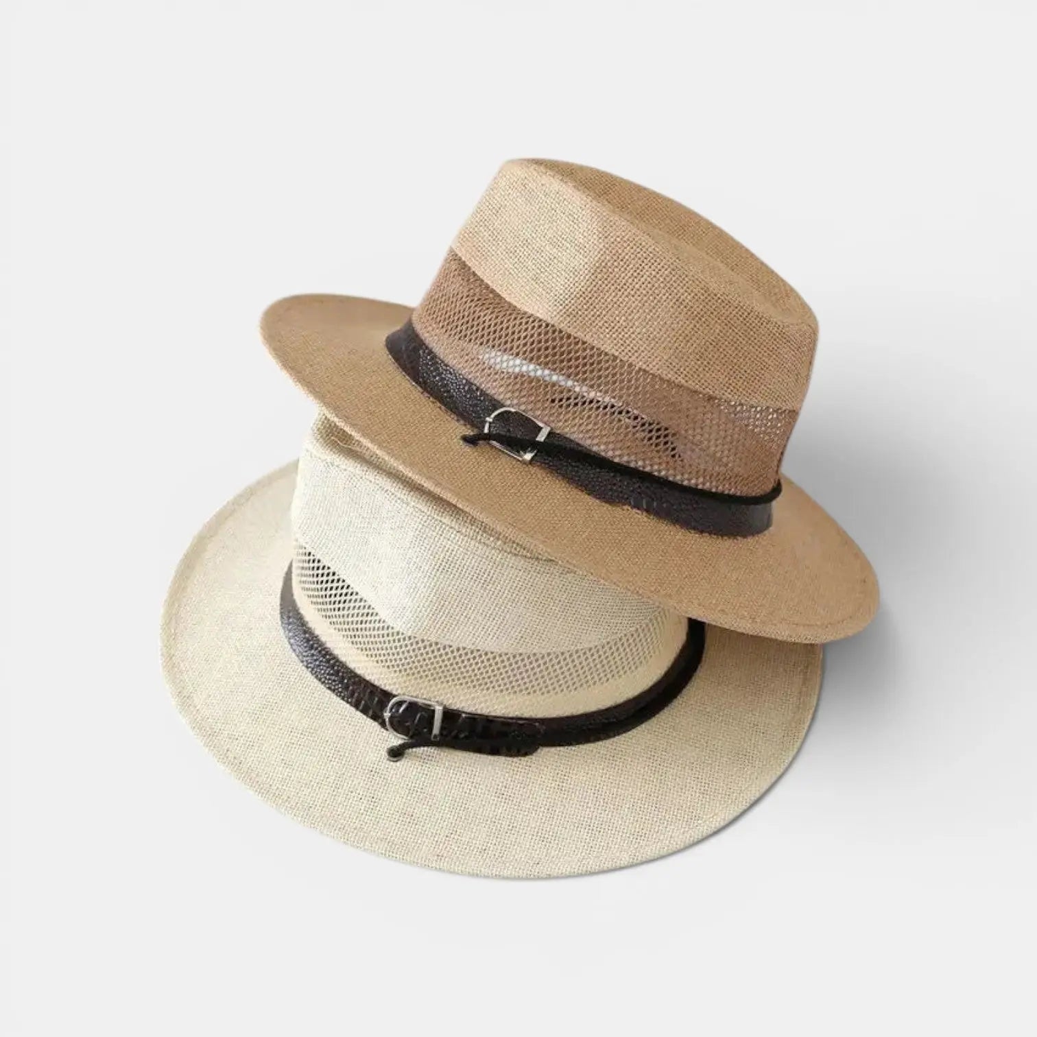 Chapeau Panama Paille Aéré Cordon Homme