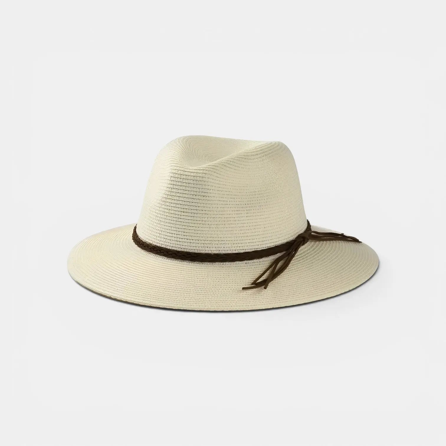 Chapeau Paille Pliable Femme Tressé Bord Large La Boutique du Chapeau