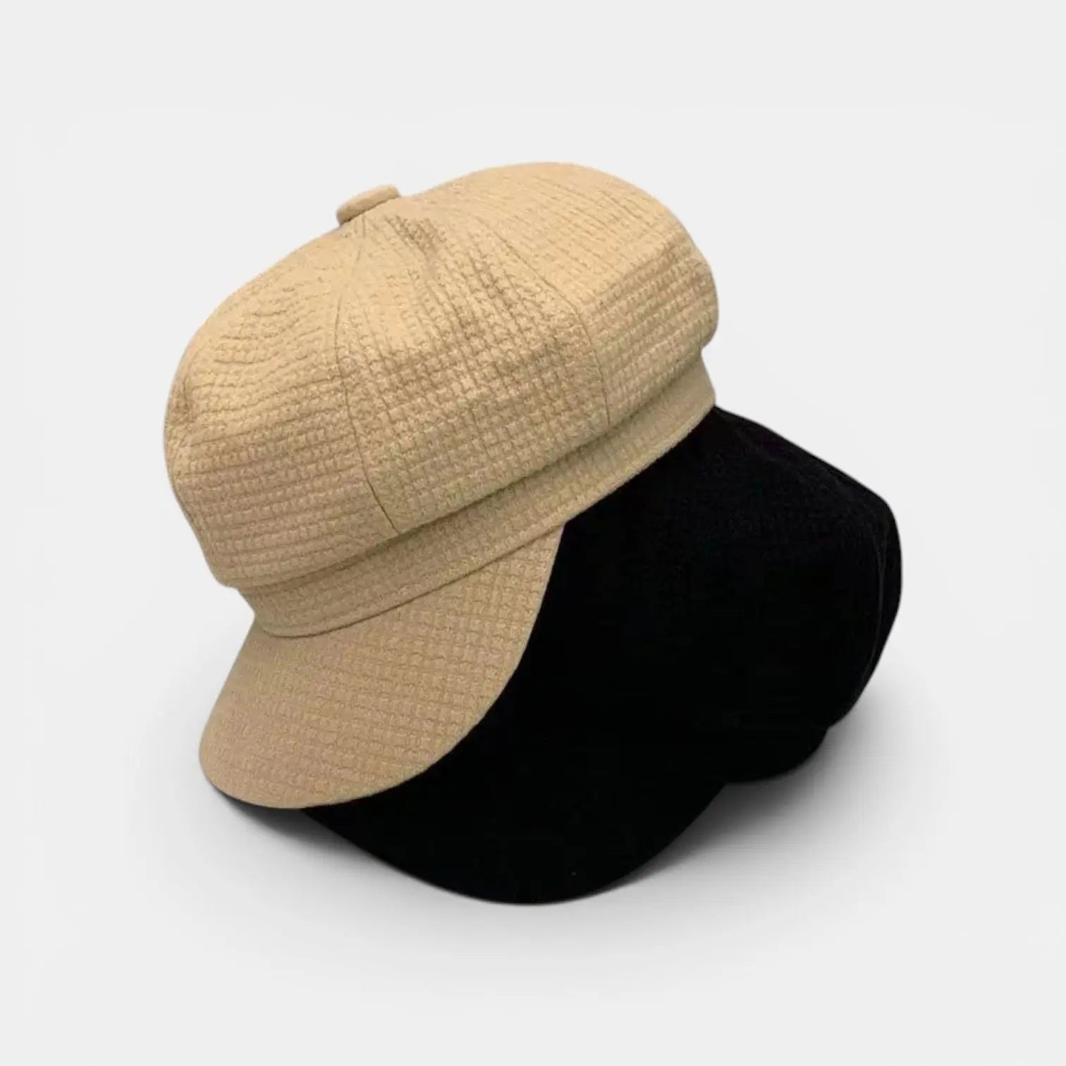 Casquette Gavroche Seersucker Femme