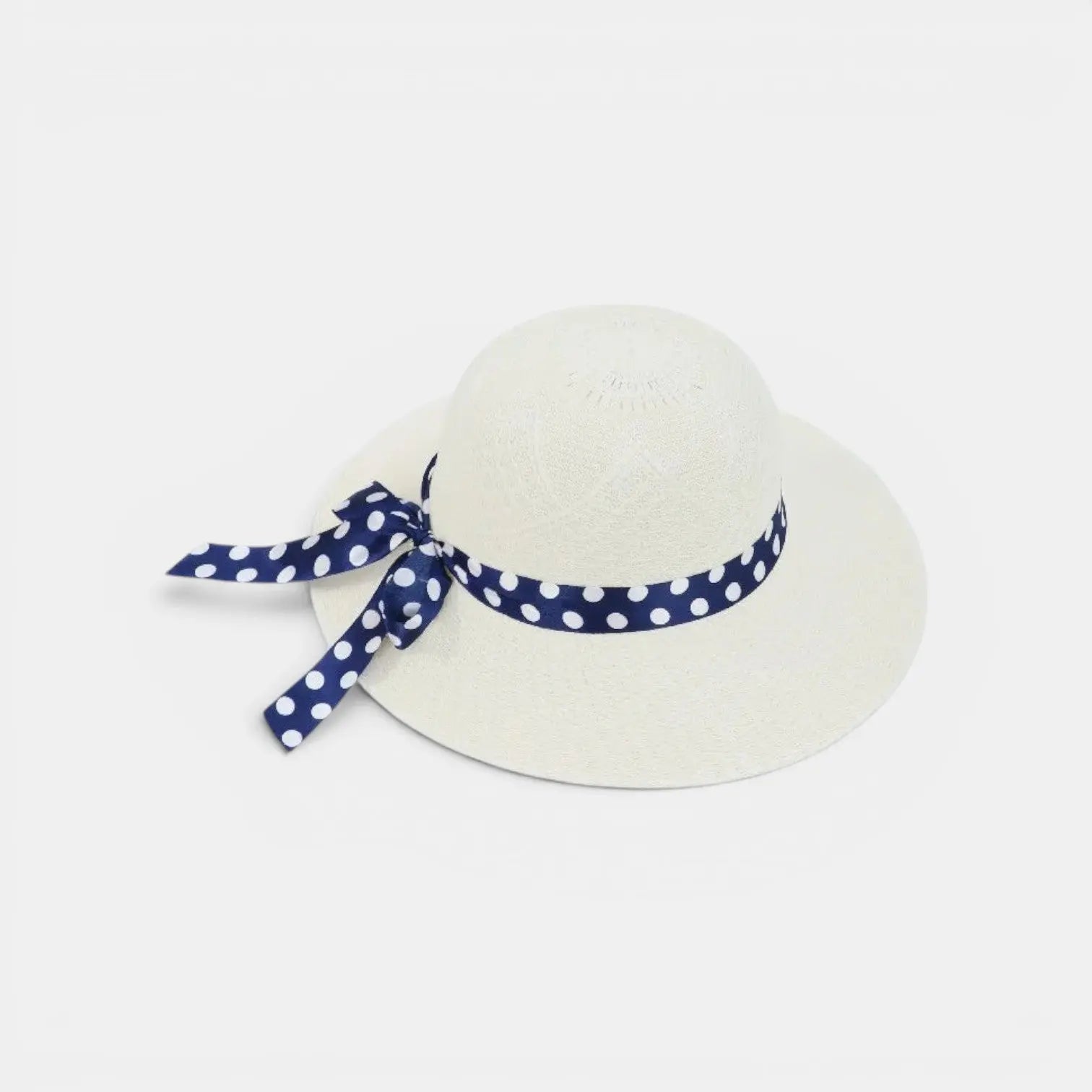 Chapeau Paille Ruban à Pois Femme La Boutique du Chapeau