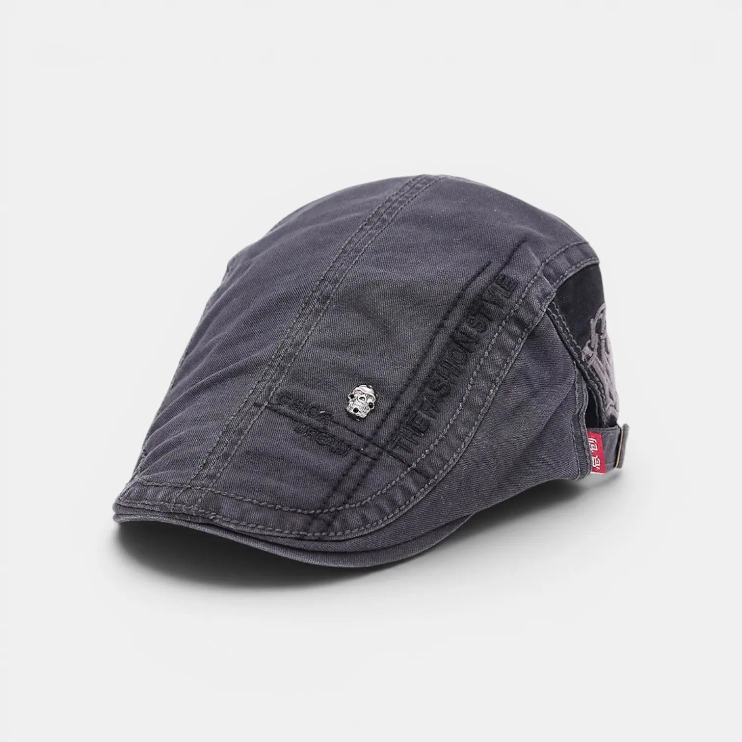 Casquette Gavroche Coton Brodée Homme La Boutique du Chapeau