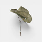 Chapeau Cowboy Paille Cordelette Réglable Femme La Boutique du Chapeau