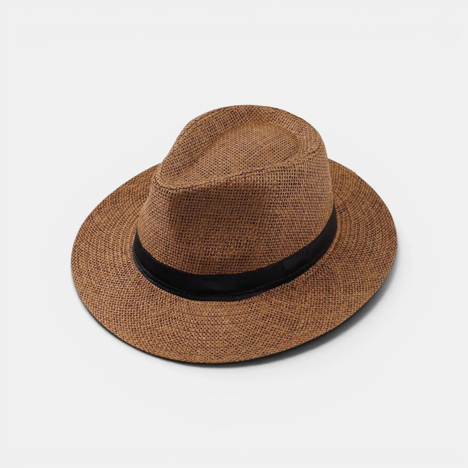 Chapeau Panama Paille Tressée Homme Classique