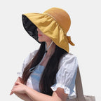 Chapeau Paille Bord Large Anti-UV Femme La Boutique du Chapeau