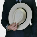 Chapeau Panama Paille Tressée Homme Classique La Boutique du Chapeau