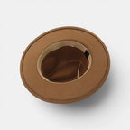 Chapeau Fedora Feutre Bord Large Ruban Noué La Boutique du Chapeau