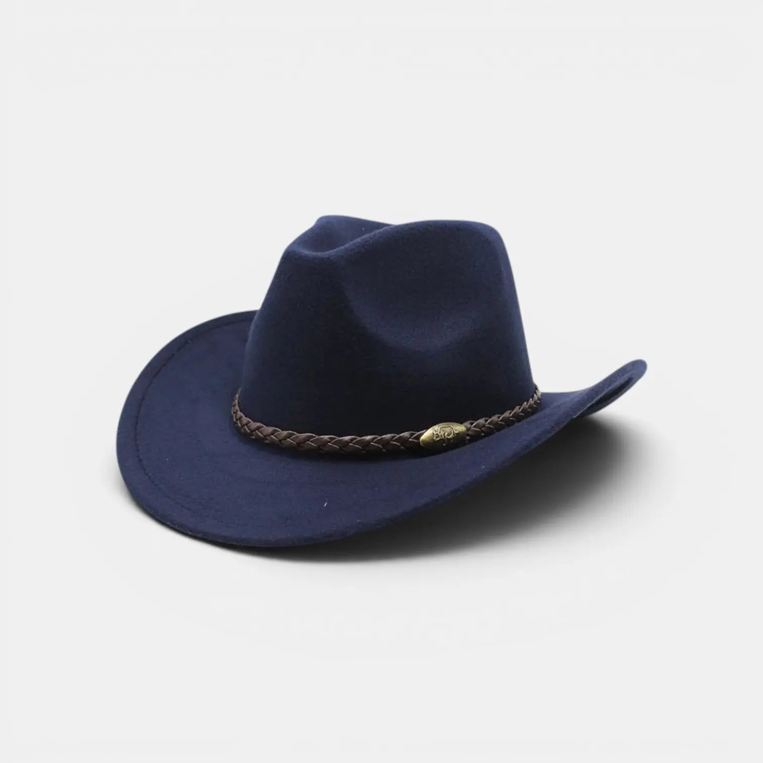 Chapeau Cowboy Feutrine Tressé Homme Femme La Boutique du Chapeau