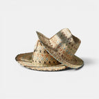 Chapeau Paille Fedora Brodé Femme La Boutique du Chapeau