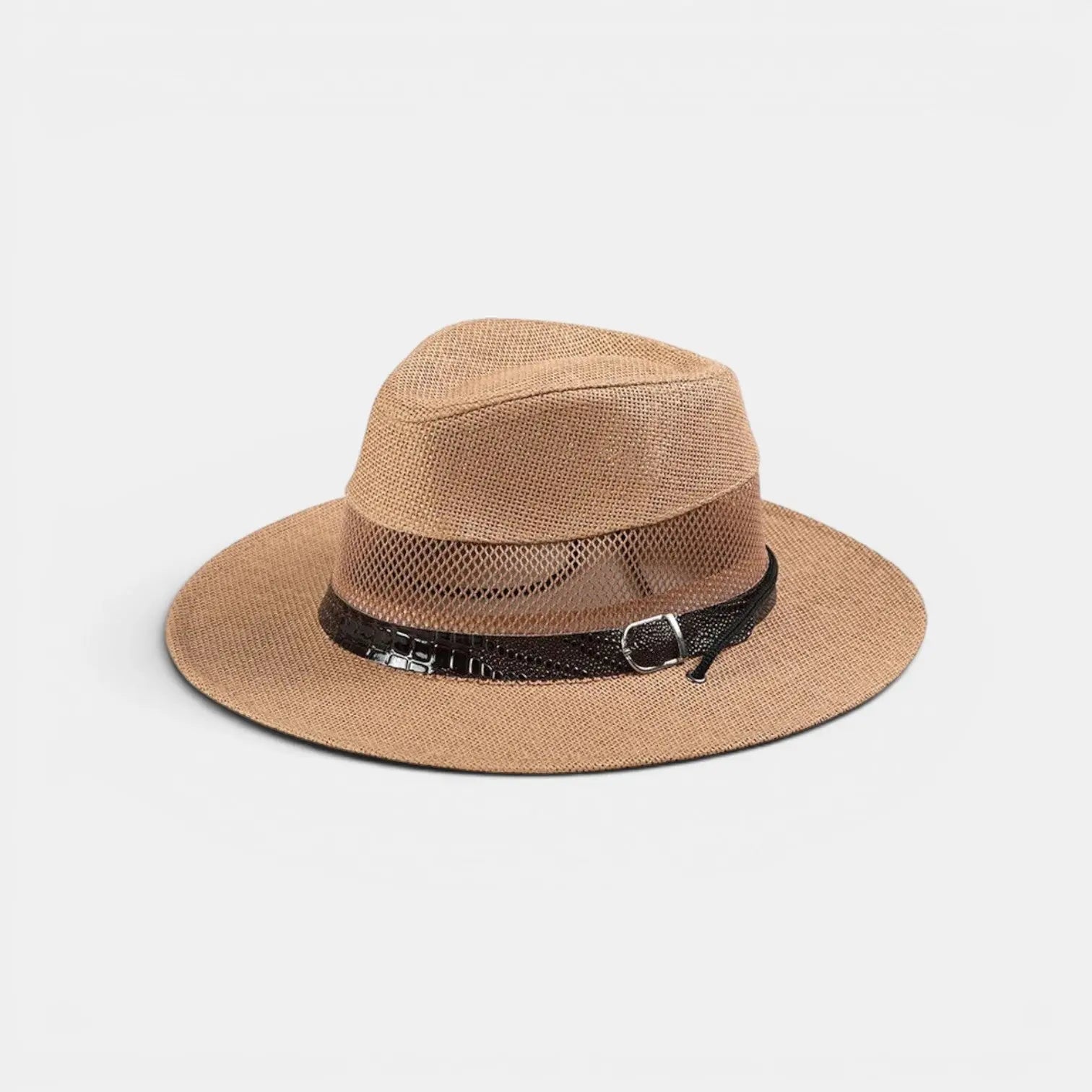 Chapeau Panama Paille Aéré Cordon Homme