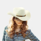 Chapeau Paille Cowboy Bord Large Femme La Boutique du Chapeau