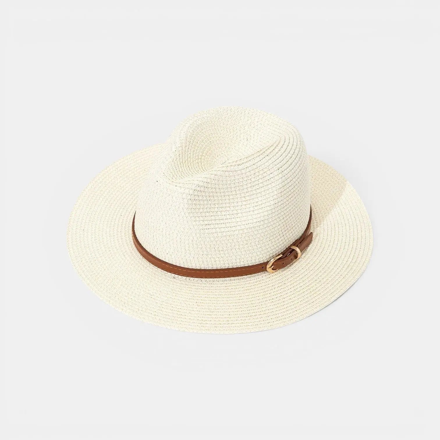 Chapeau Panama Paille Bord Large Unisexe