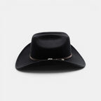 Chapeau Cowboy Feutre Bande Cuir Unisexe La Boutique du Chapeau