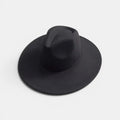 Chapeau Fedora Suédine Bord Large Unisexe La Boutique du Chapeau