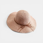 Chapeau Paille Bord Large Femme Noeud Corde La Boutique du Chapeau