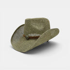 Chapeau Cowboy Paille Cordelette Réglable Femme La Boutique du Chapeau