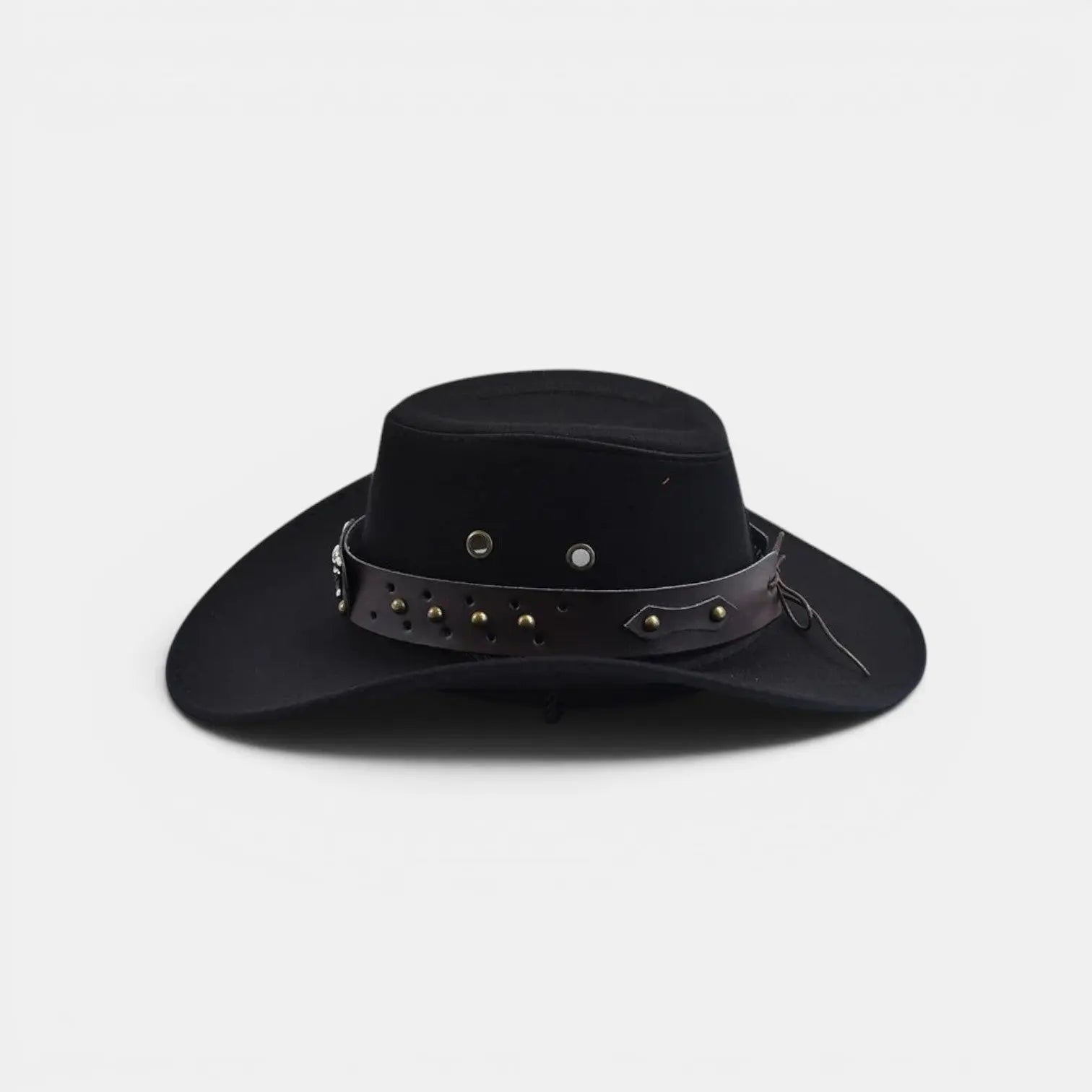 Chapeau Cowboy Feutre Bandeau Clouté Homme La Boutique du Chapeau