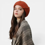 Béret Laine Clous Dorés Femme La Boutique du Chapeau
