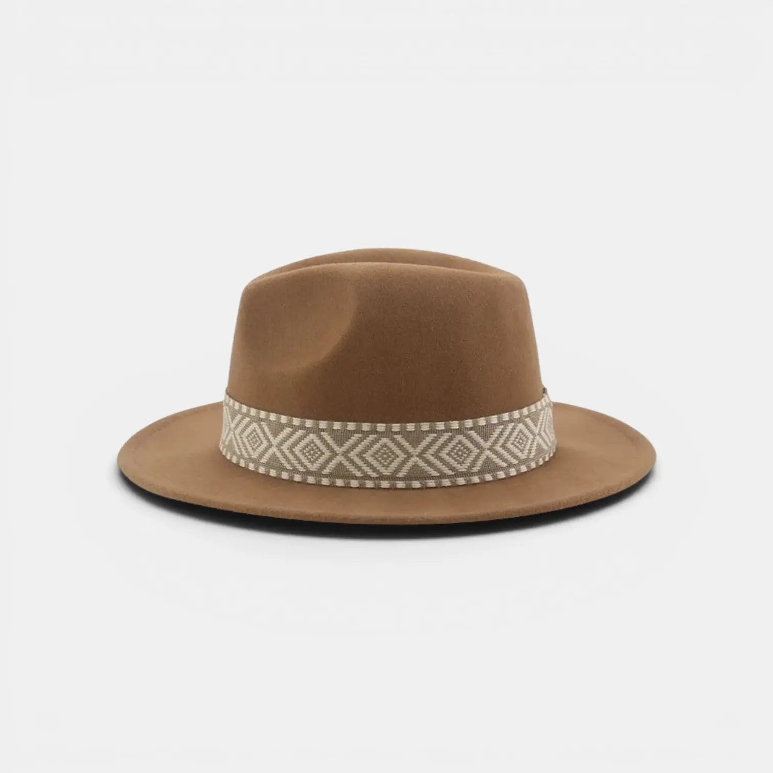 Chapeau Fedora Laine Bande Ethnique Femme La Boutique du Chapeau