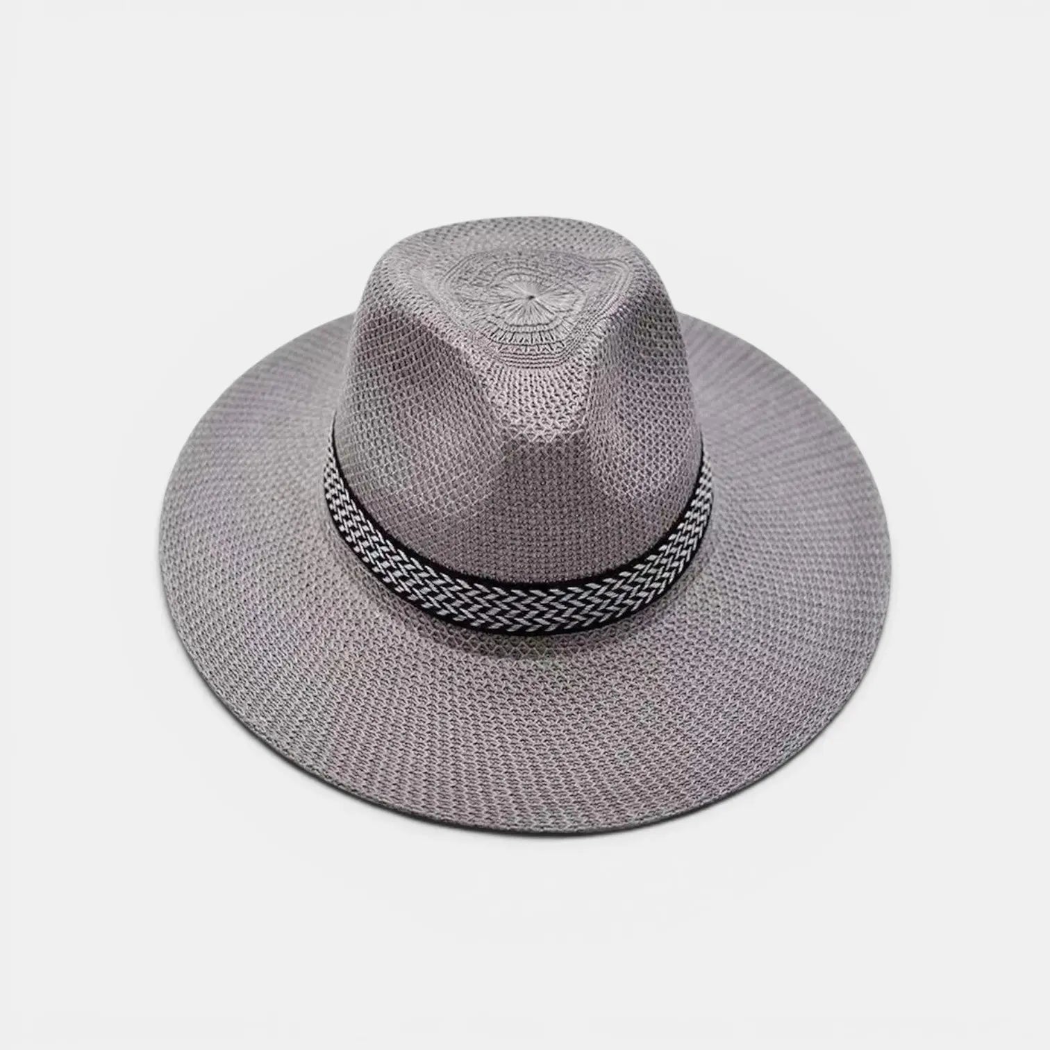 Chapeau Panama Paille Bord Large Homme