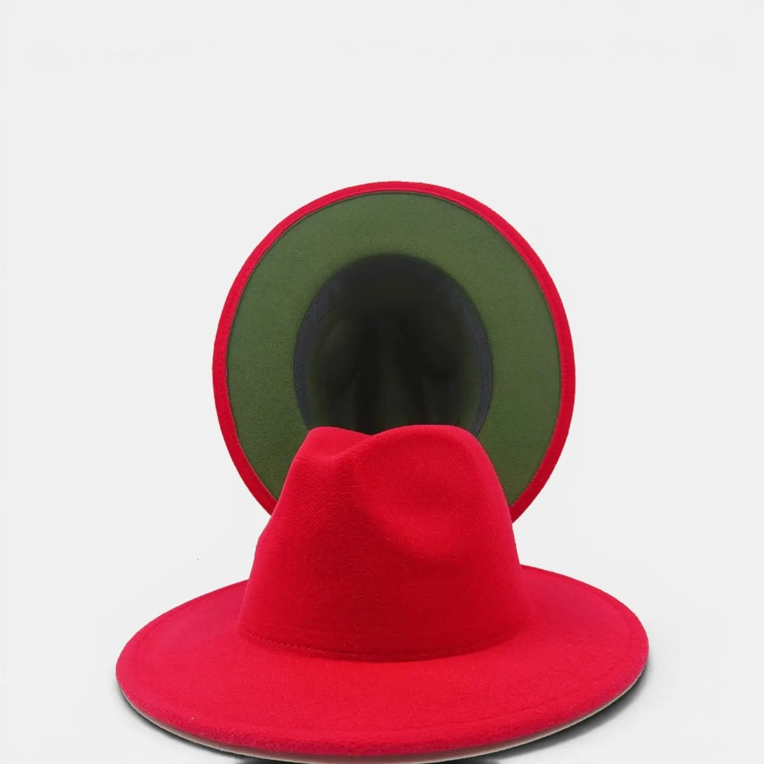 Chapeau Fedora Coton Bord Large Bicolore La Boutique du Chapeau