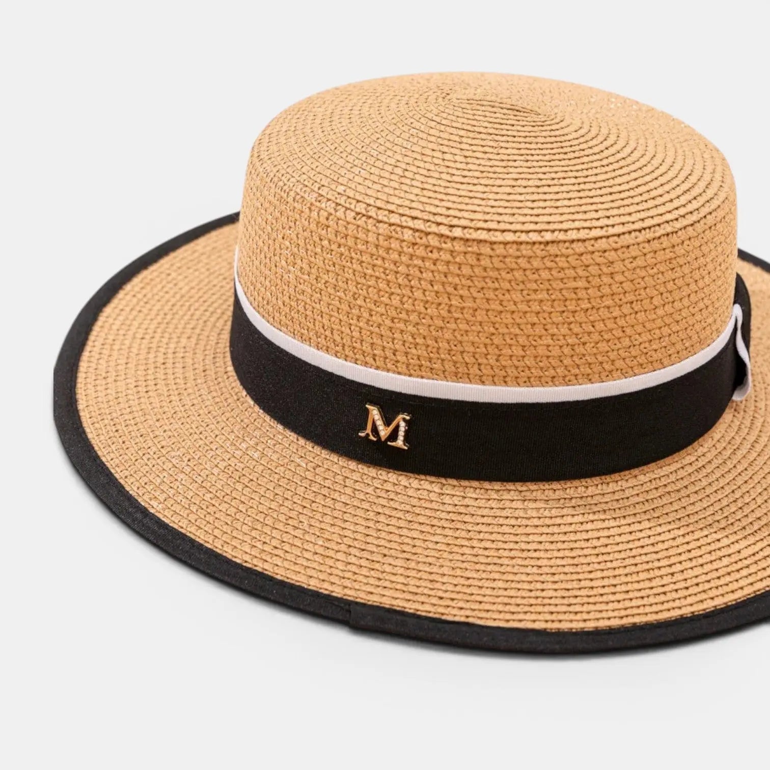 Chapeau Panama Paille Bord Large Femme