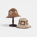 Bob Paille Crochet Fleurs Femme La Boutique du Chapeau