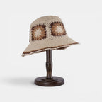 Bob Paille Crochet Fleurs Femme La Boutique du Chapeau