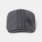 Casquette Gavroche Coton Broderie Homme La Boutique du Chapeau
