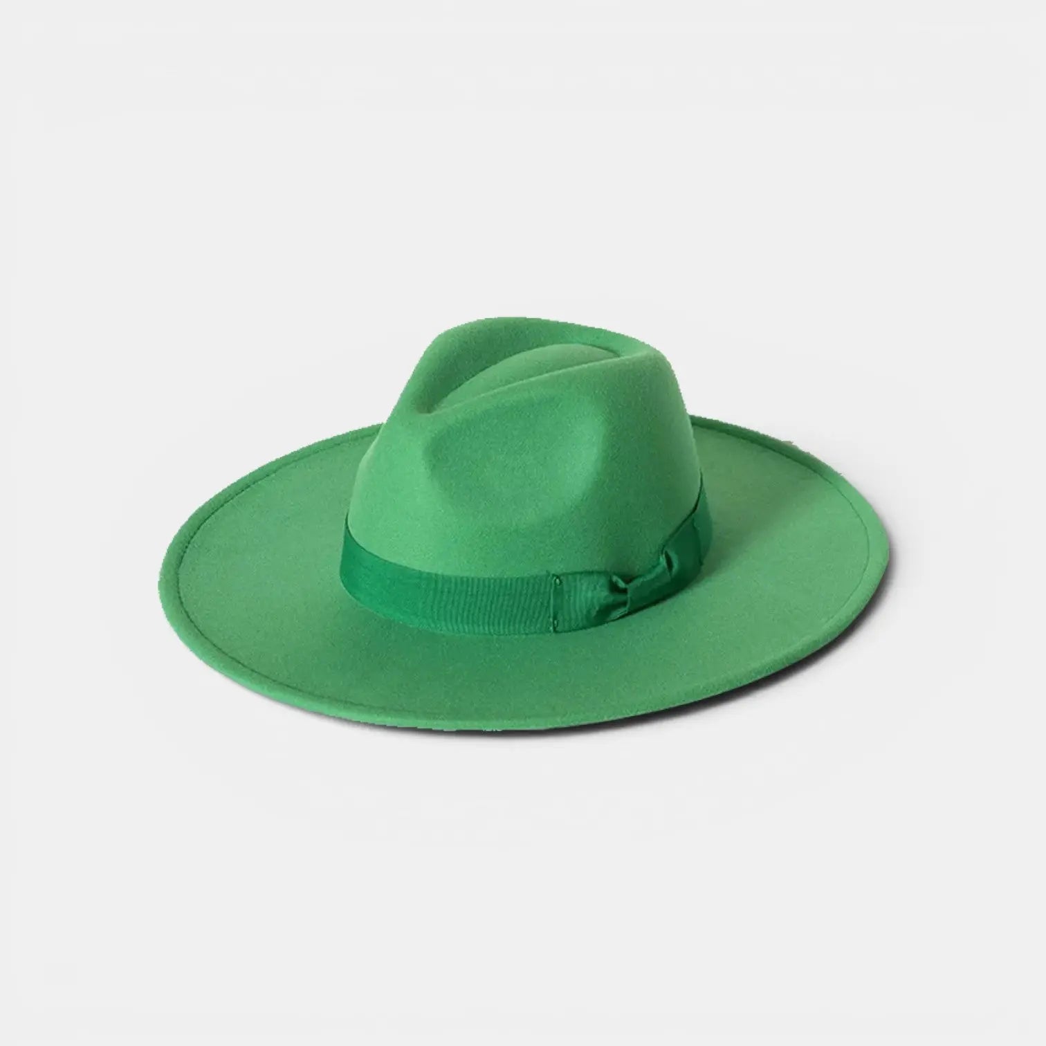 Chapeau Fedora Feutre Bord Large Rigide Bandeau Unisexe La Boutique du Chapeau
