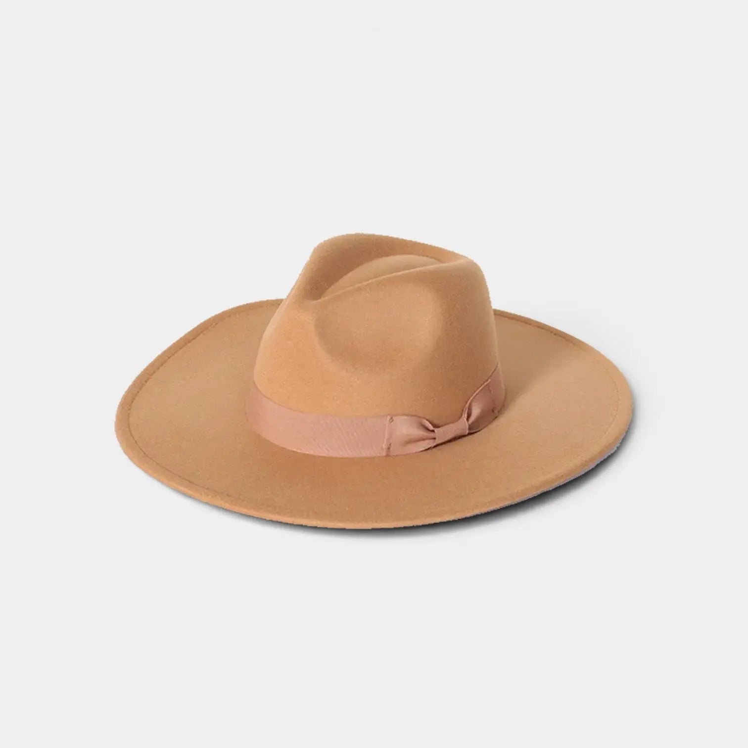 Chapeau Fedora Feutre Bord Large Rigide Bandeau Unisexe La Boutique du Chapeau