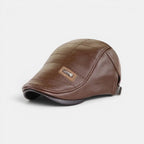 Béret Cuir Gavroche Patchwork Homme La Boutique du Chapeau