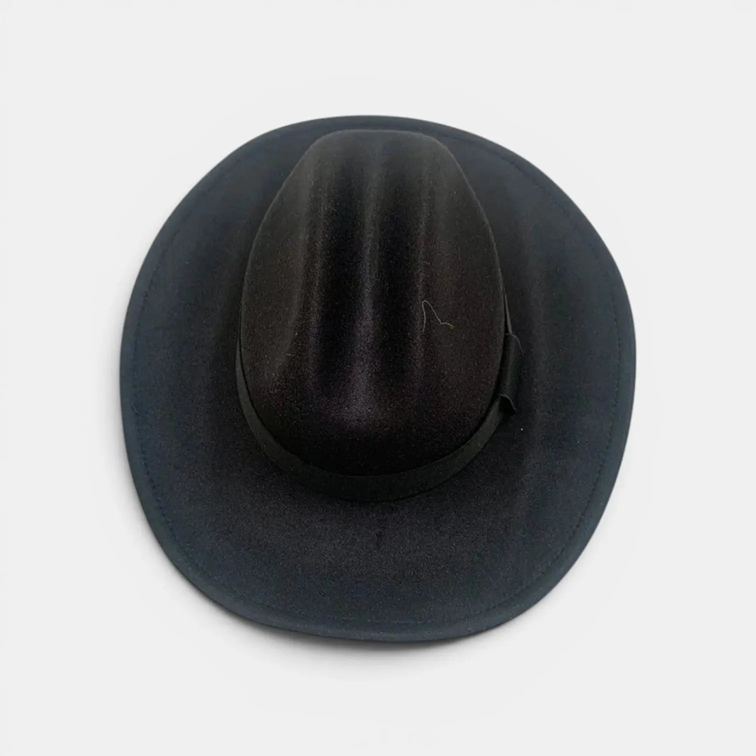 Chapeau Cowboy Feutre Structuré Bord Large Unisexe Camel La Boutique du Chapeau