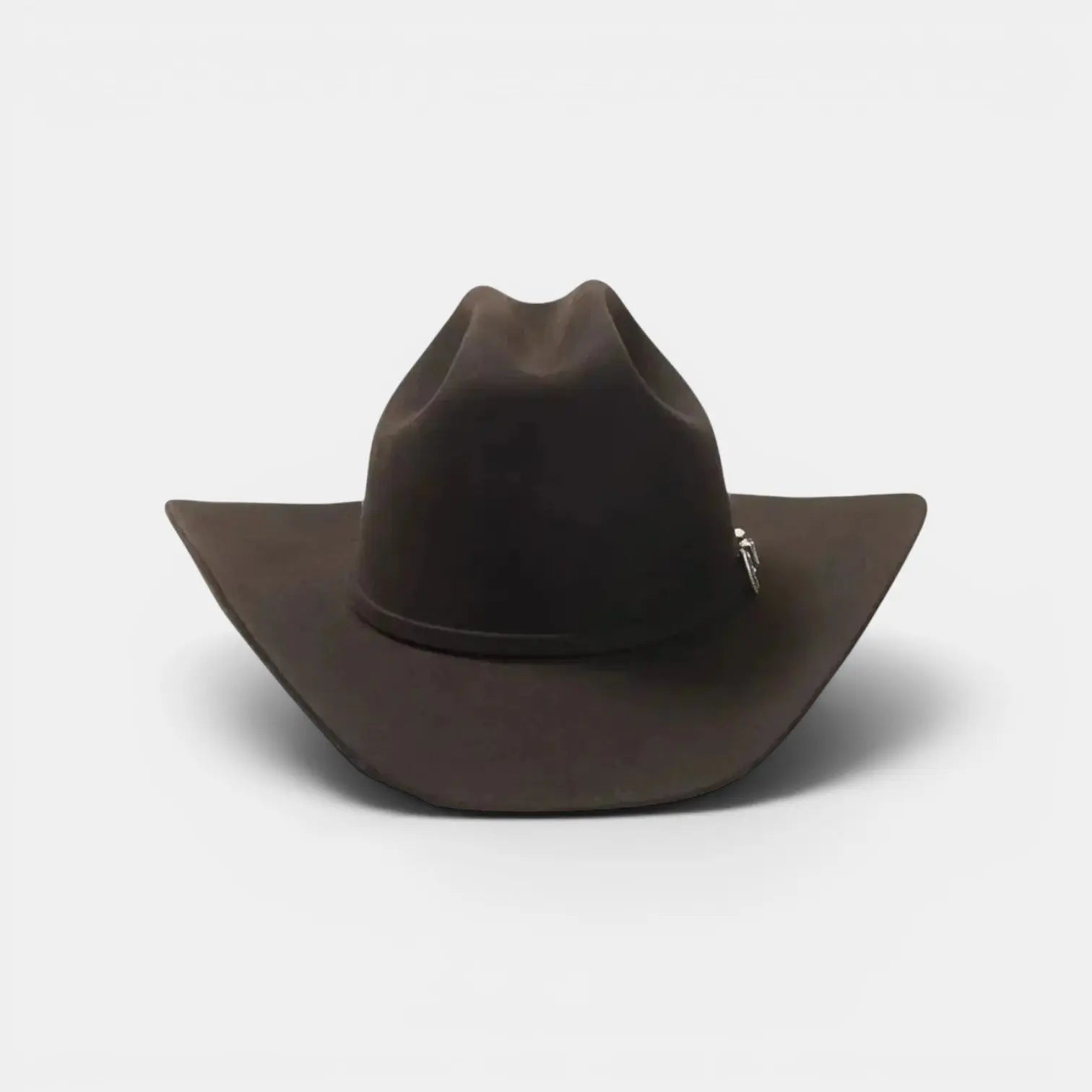 Chapeau Cowboy Laine Bord Large Structuré Homme