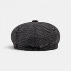 Casquette Gavroche Tweed Chevron Homme La Boutique du Chapeau