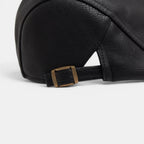 Casquette Gavroche Cuir Ajustable Homme La Boutique du Chapeau
