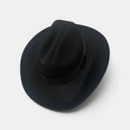 Chapeau Cowboy Feutre Structuré Bord Large Unisexe Camel La Boutique du Chapeau