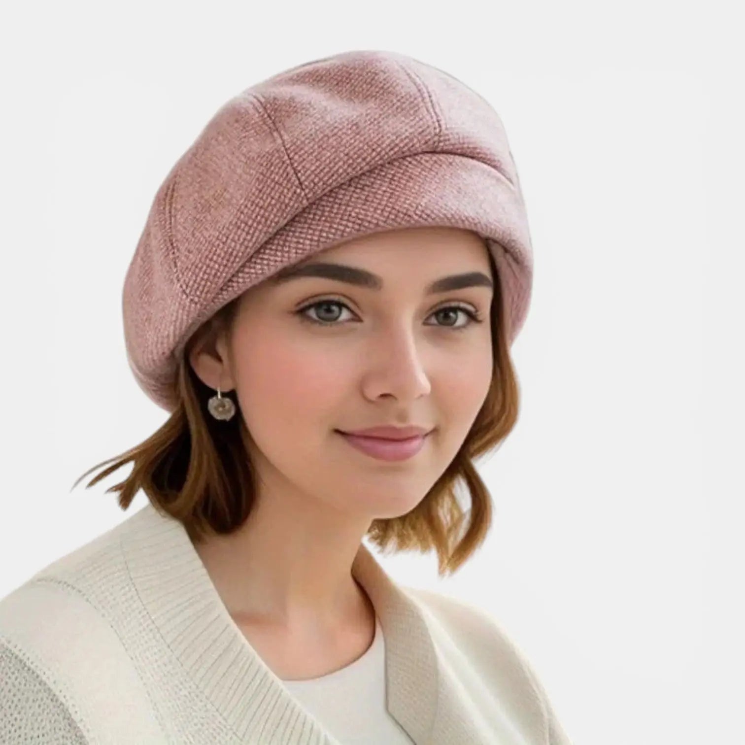 Béret Laine Femme Vintage à Visière La Boutique du Chapeau