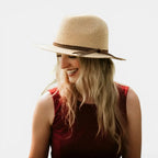 Chapeau Paille Pliable Femme Tressé Bord Large La Boutique du Chapeau