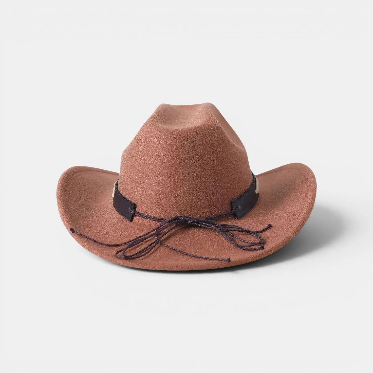 Chapeau Cowboy Feutre Bande Tressée Mixte La Boutique du Chapeau