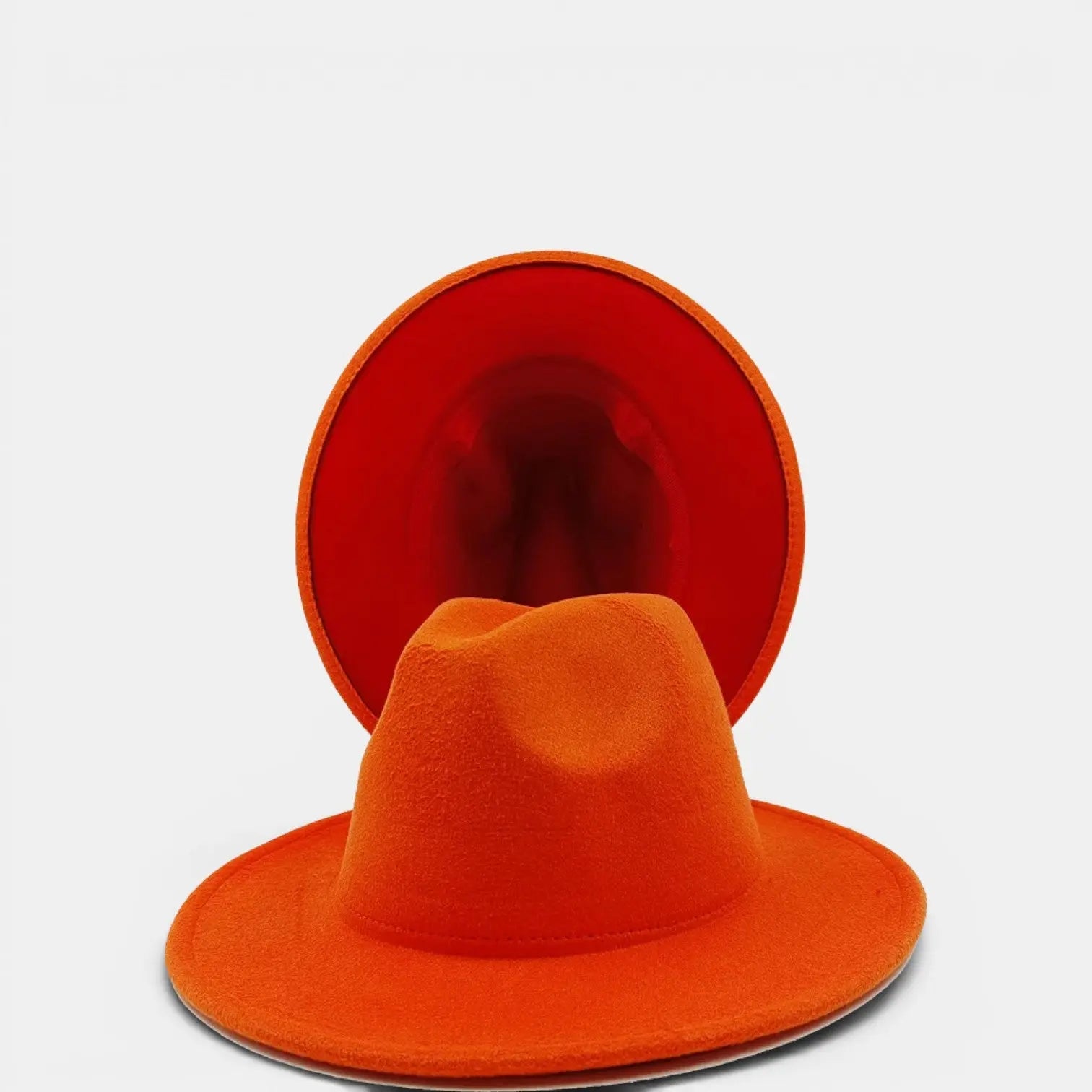 Chapeau Fedora Coton Bord Large Bicolore La Boutique du Chapeau