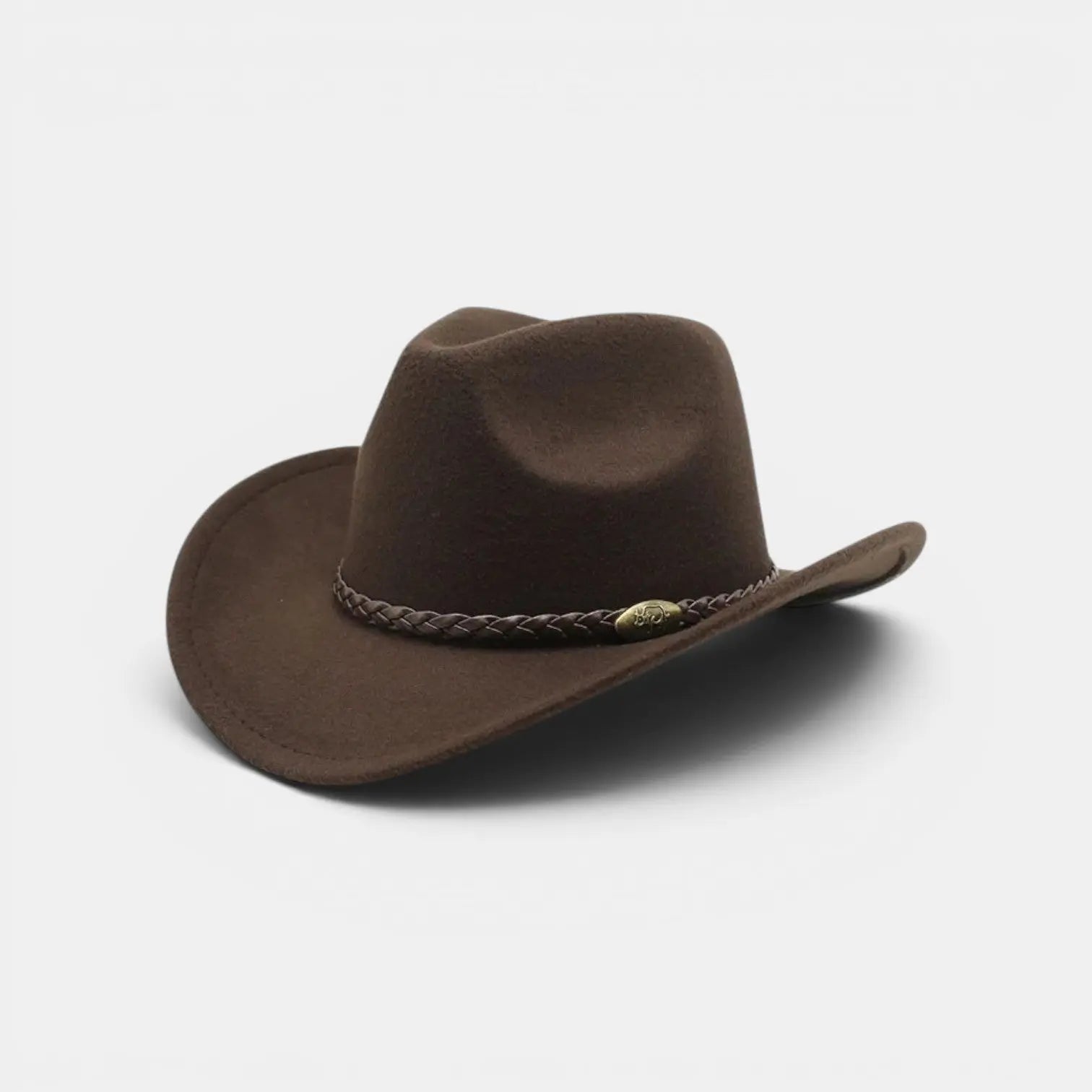 Chapeau Cowboy Feutrine Tressé Homme Femme La Boutique du Chapeau