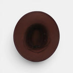 Chapeau Cowboy Suédine Bord Large Cordelière Unisexe La Boutique du Chapeau