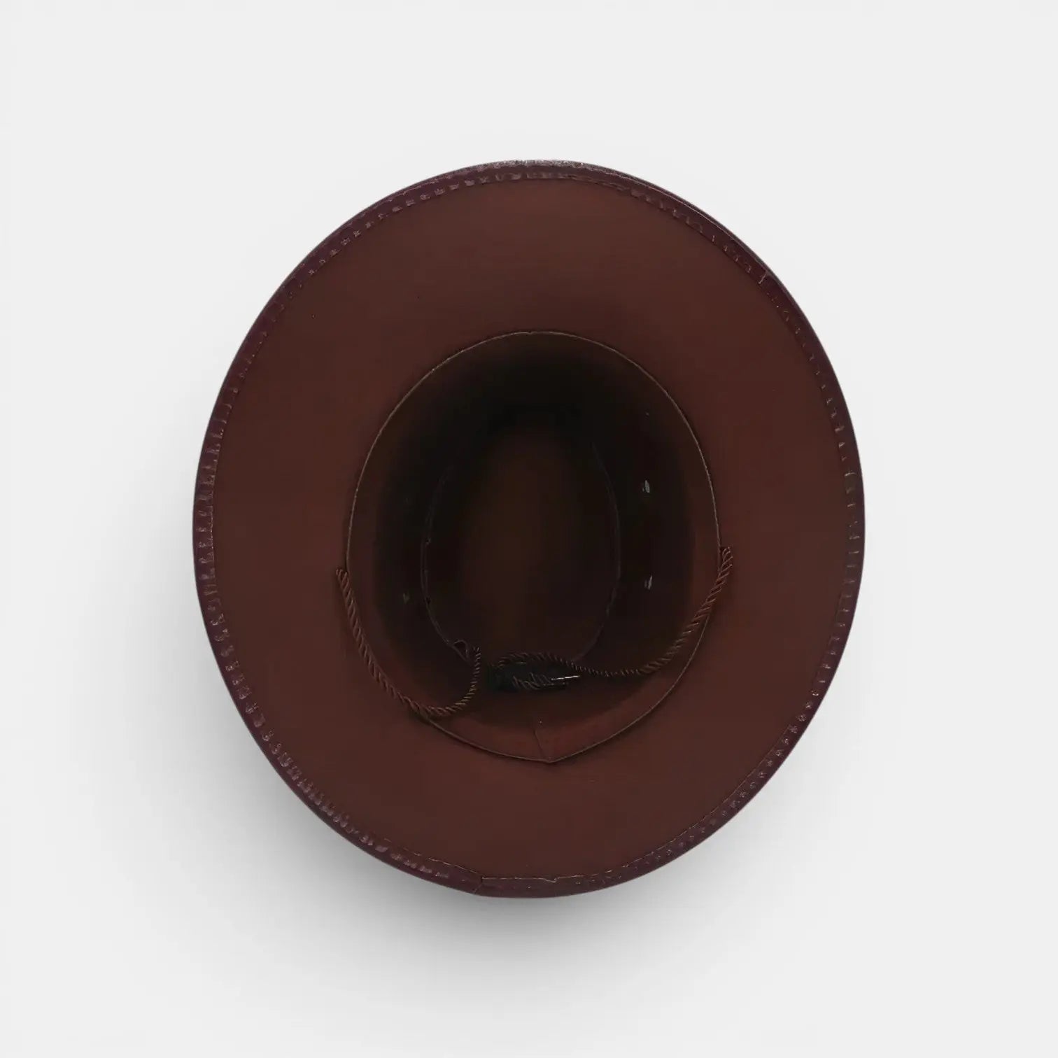 Chapeau Cowboy Suédine Bord Large Unisexe