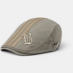 Casquette Gavroche Coton Broderie Homme La Boutique du Chapeau