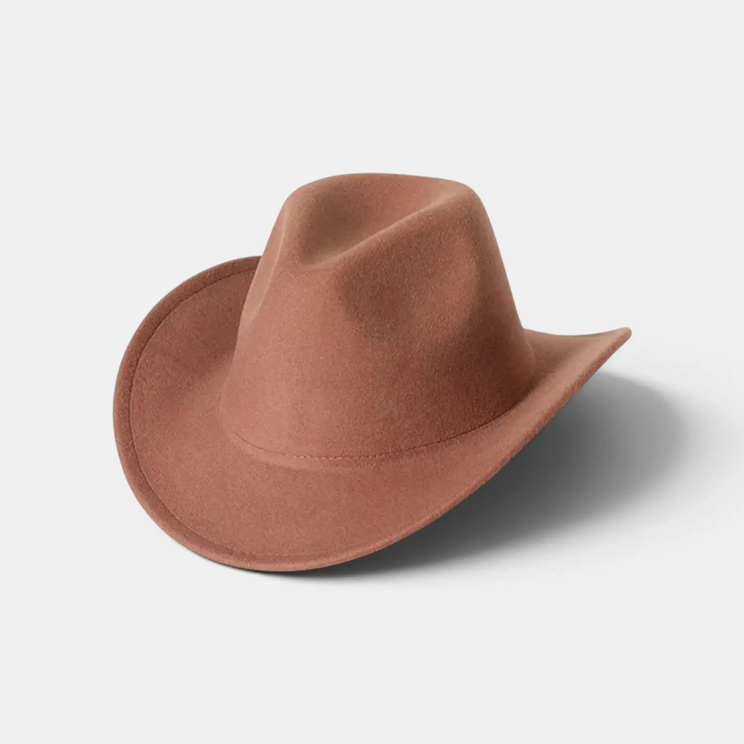 Chapeau Cowboy Feutre Bord Courbe Unisexe La Boutique du Chapeau