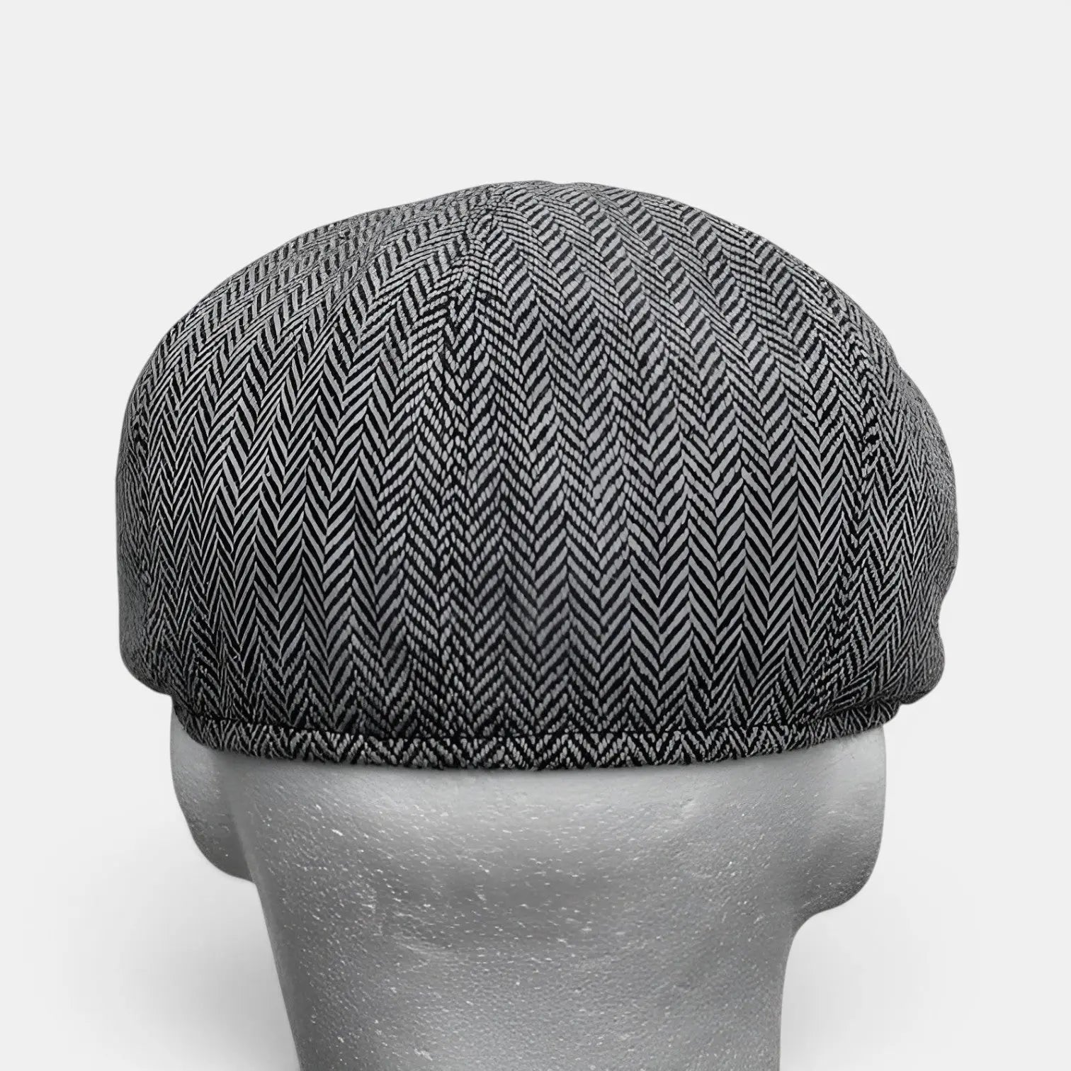 Casquette Gavroche Tweed Herringbone Homme La Boutique du Chapeau